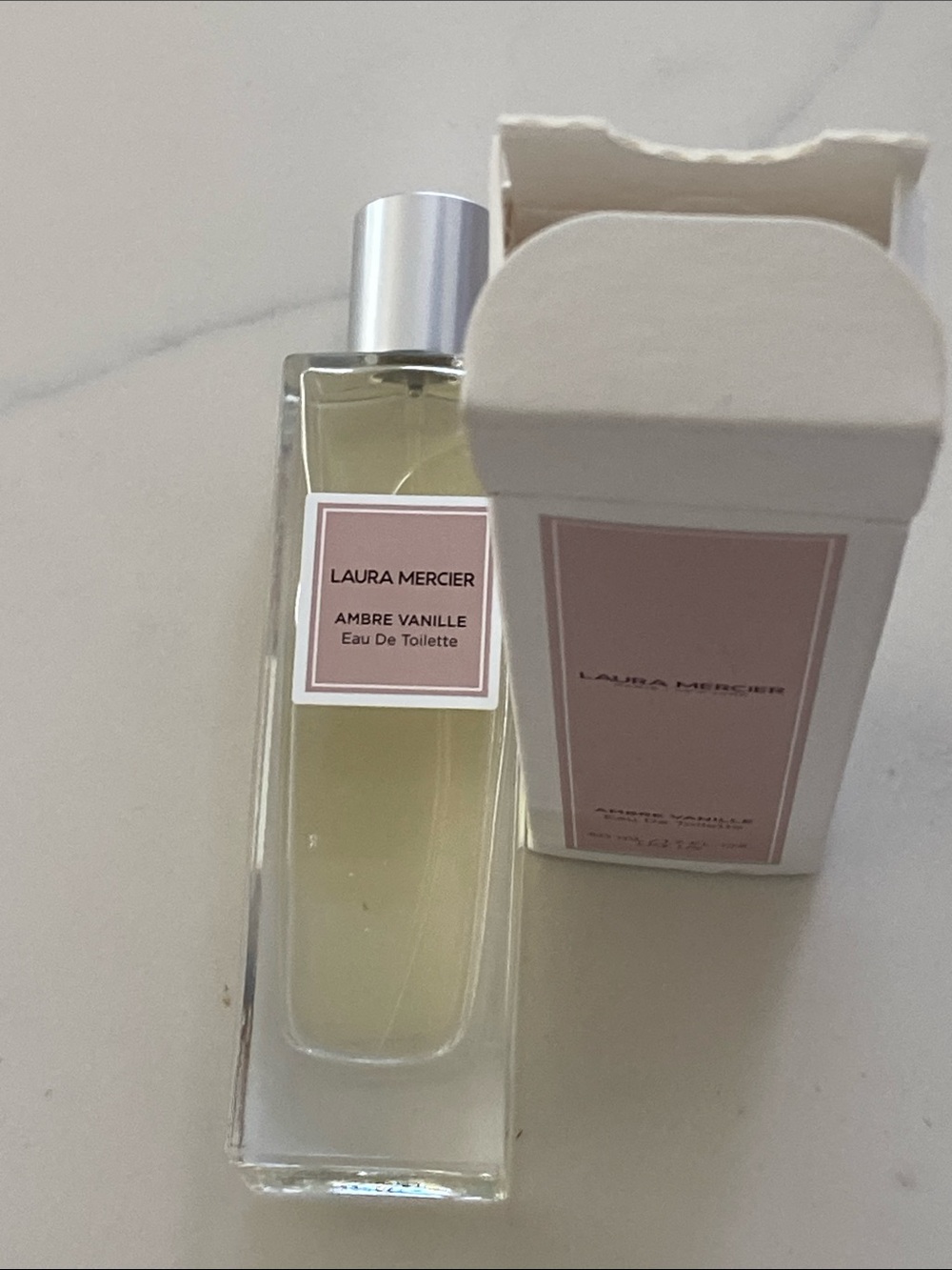 laura mercier Ambre Vanille Fragrance Box - Blush Pink & White - Picture 11 of 14